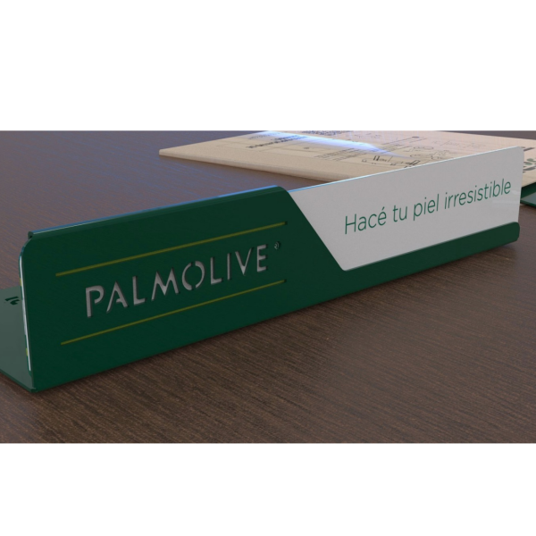 cenefas acero Palmolive